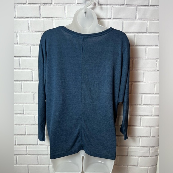 RACHEL ZOE women raglan blue sweater/size XL - Picture 6 of 7